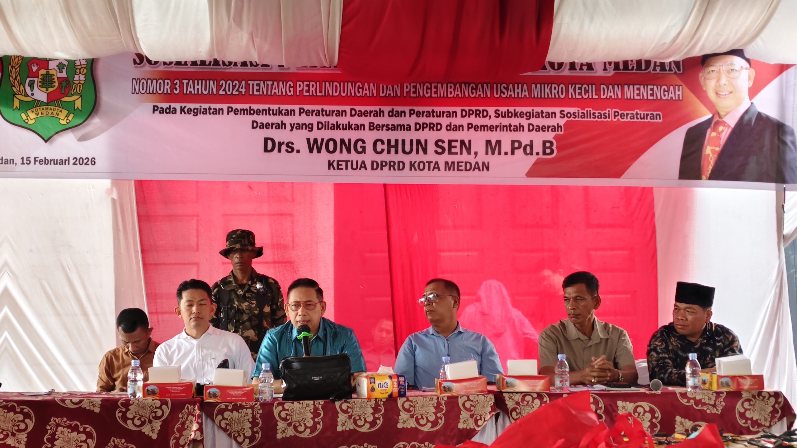 Sosper Perda No. 3 Tahun 2024, Wong Chun Sen: Perda Ini Lindungi UMKM Agar Lebih Maju