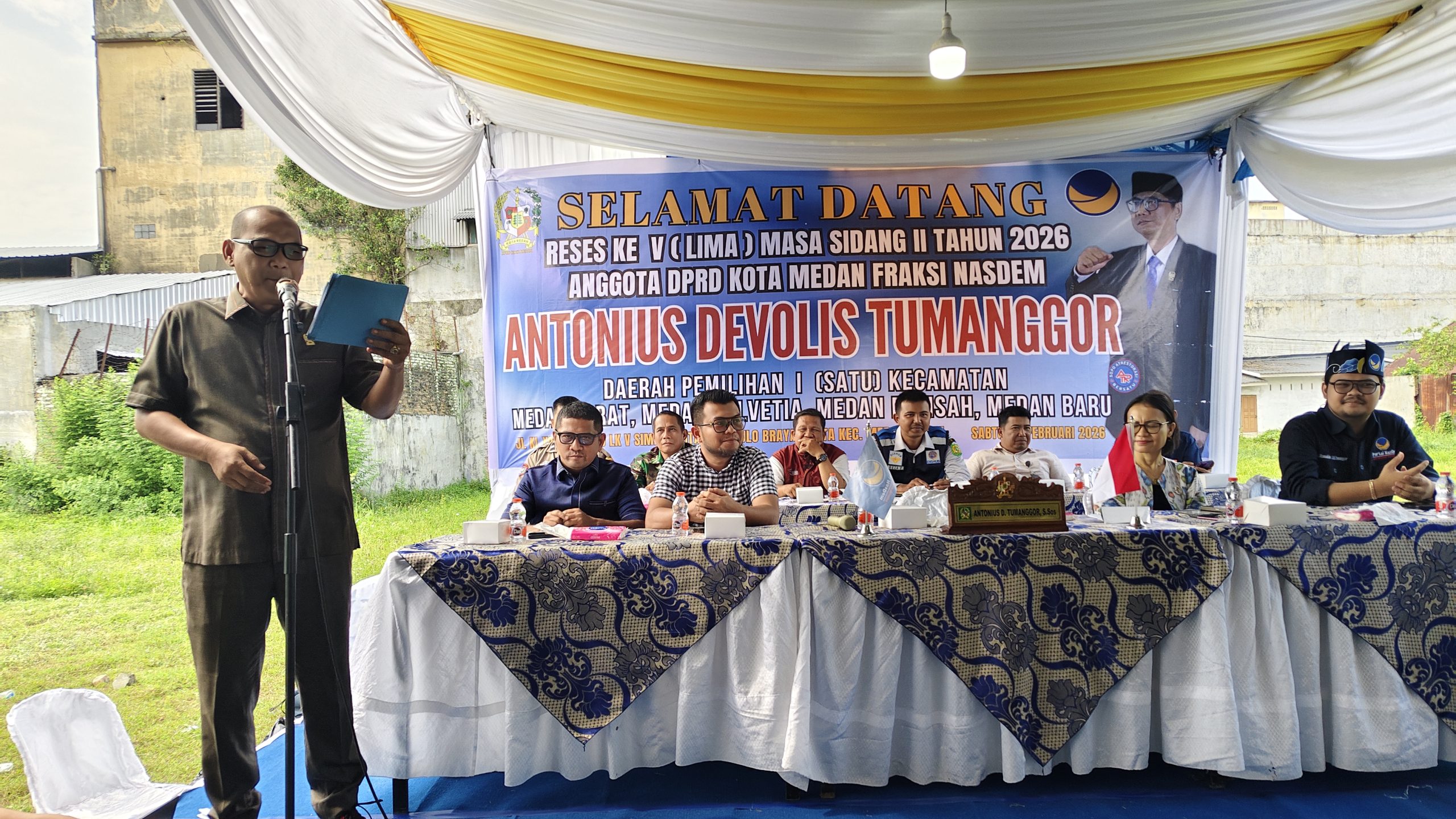 Reses Sesi II Antonius Tumanggor di Pulo Brayan Kota, Warga Keluhkan Bantuan Sosial, Begal, Hingga Lampu Jalan Padam