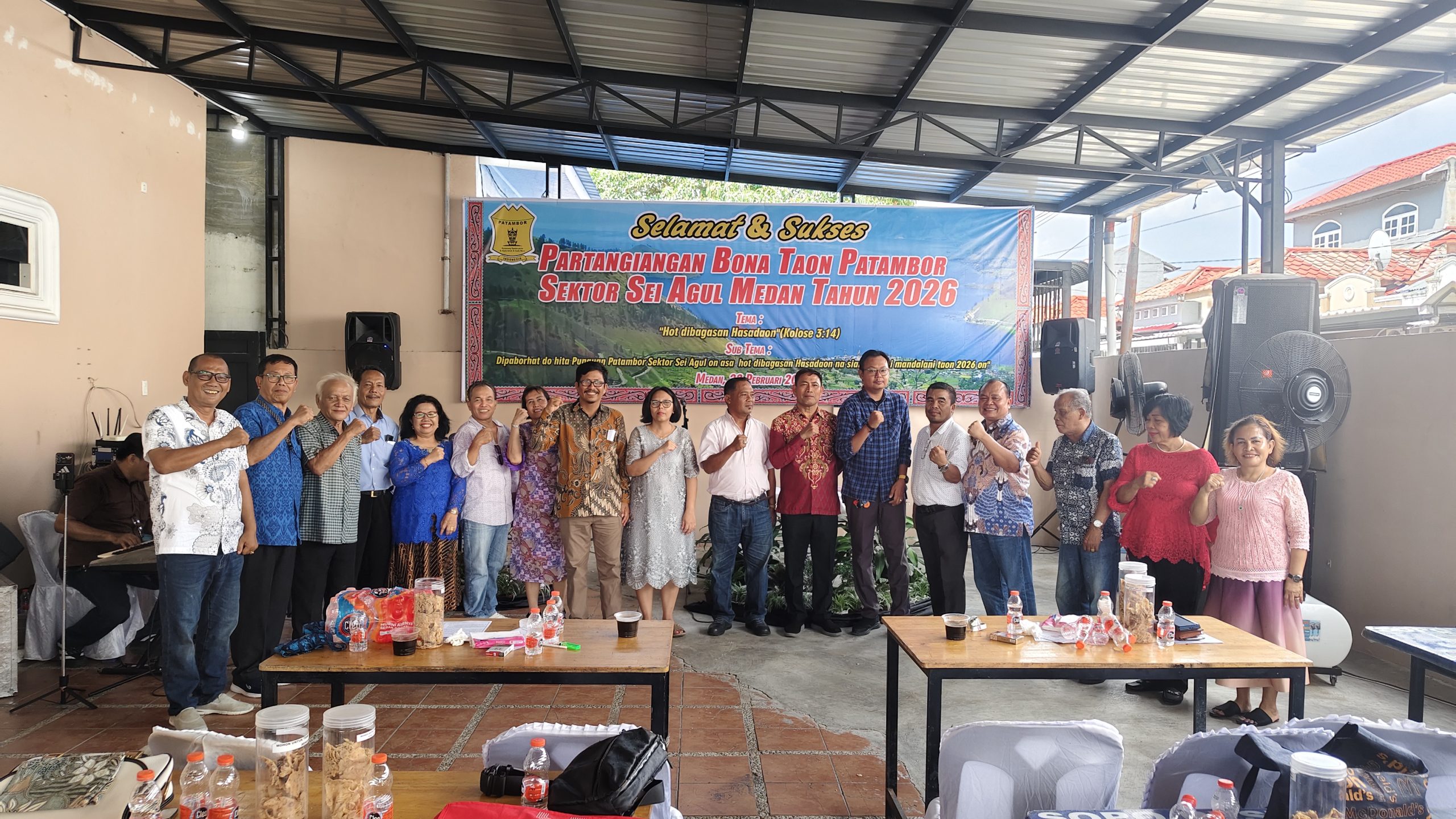Bona Taon Patambor Sektor Sei Agul 2026 Berlangsung Khidmat, Pererat Persaudaraan dan Tetapkan BPH Baru 2026-2029
