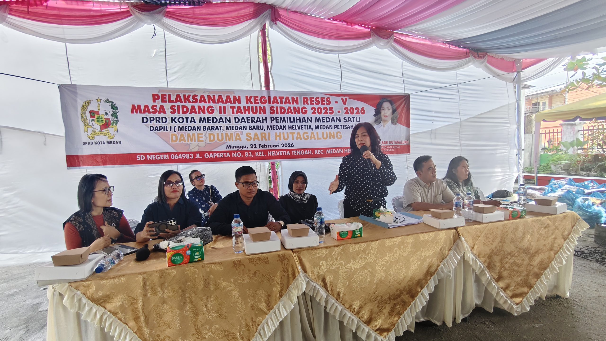 Reses Dame Duma Diserbu Aspirasi Warga Helvetia Banjir, LPJU, BPJS hingga Bahaya Narkoba Jadi Sorotan