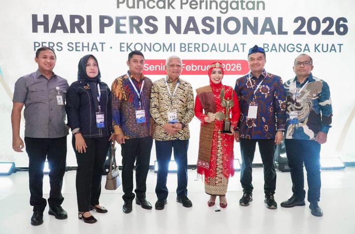 Terima Anugerah Kebudayaan, Bupati Labuhanbatu Catat Sejarah di HPN 2026