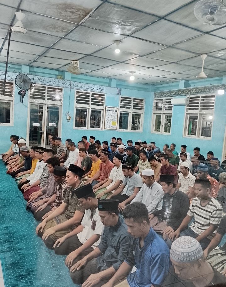 Semarak Ramadan, Lapas Rantauprapat Gelar Salat Tarawih Berjamaah Bersama WBP