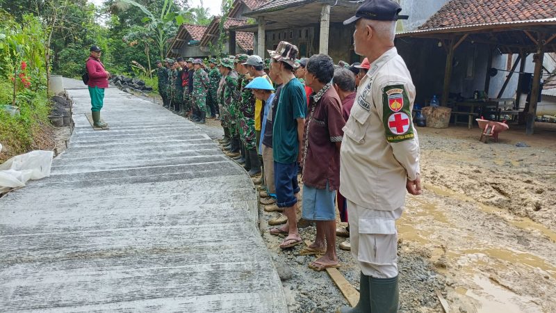 Derap Pagi di Bawah Mentari Sempor, Satgas TMMD Satukan Langkah dan Harapan