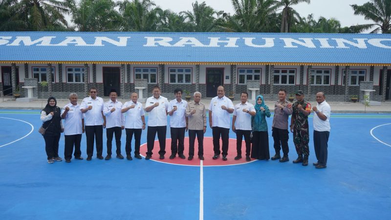 Bupati Asahan Dampingi Wagub Sumut Mengunjungi Kesiapan SMAN Rahuning