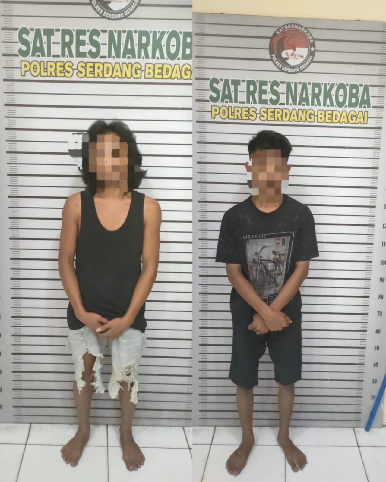 Komitmen Berantas Peredaran Narkotika, Sat Narkoba Polres Sergai Bekuk Dua Pengedar Barang Haram