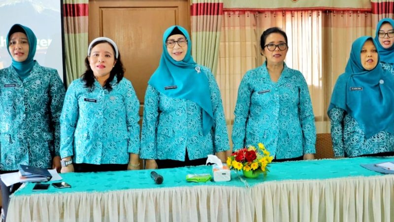 Pimpin Rakor TP PKK Kabupaten Simalungun, Ny Hj Darmawati Anton Achmad Saragih: “Laksanakan Tugas Dengan Ikhlas Dan Tanggungjawab”