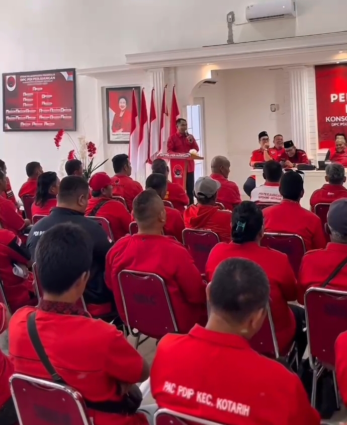 DPC PDI-Perjuangan Sergai Gelar Fit and Proper Test Ketua PAC se-Sergai, Target Kemenangan Pemilu 2029