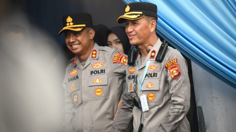 Pasangan Duet Kapolres – Wakapolres Ogan Ilir Selalu Sigap Pimpin Pengamanan Kunker Presiden RI, Wapres Dan Kapolri