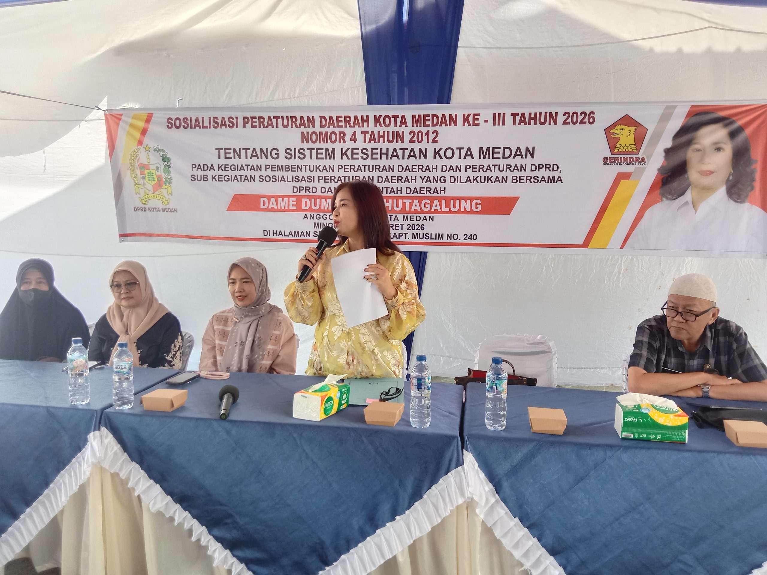 Sosper Sesi I, Duma Tekankan Masyarakat Perbaharui KK Agar Tidak Terkendala Pelayanan BPJS Kesehatan dan UHC