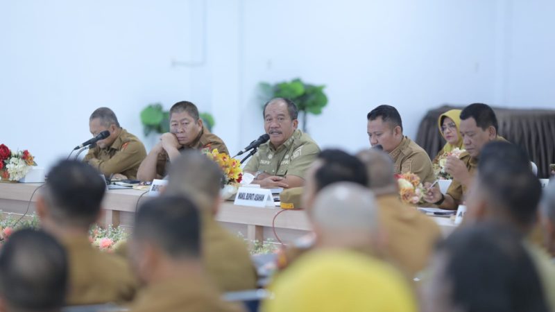 Bupati Asahan Buka Rakorpem Bulan Maret 2026