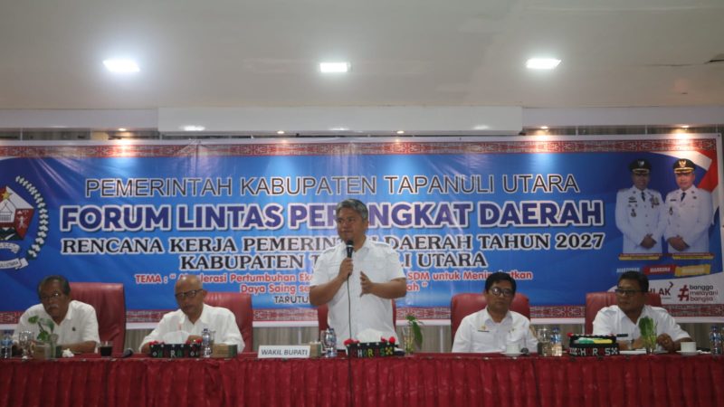 Pemkab Tapanuli Utara Matangkan RKPD 2027, Fokus pada SDM Unggul, Pertanian, dan Pariwisata ‎