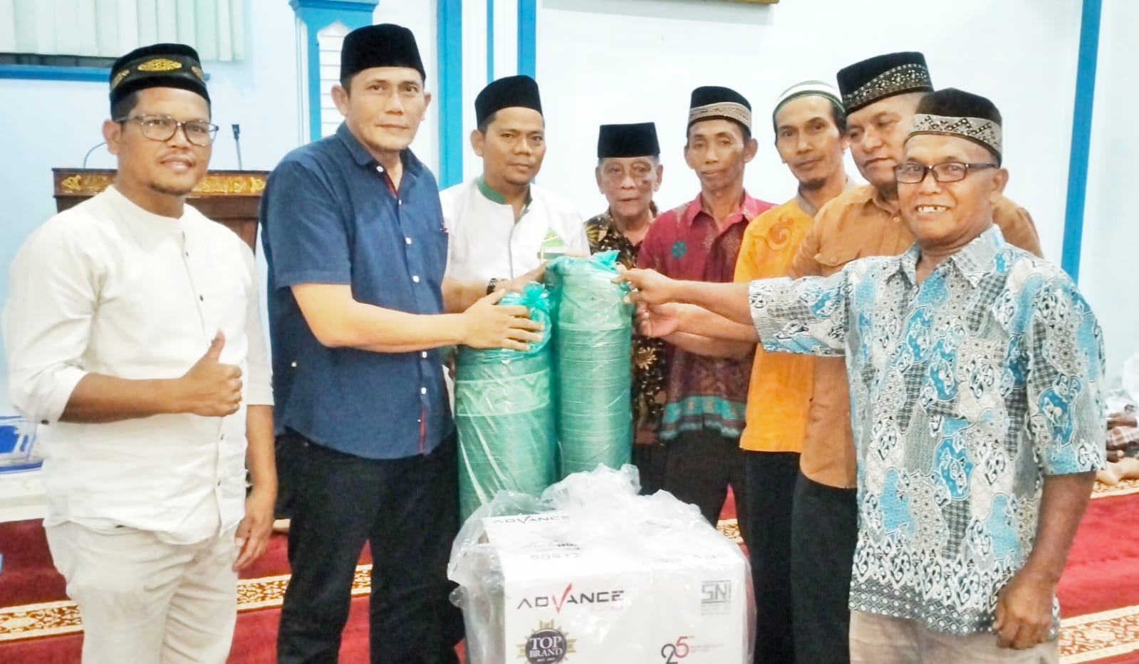 Tim Safari Ramadhan Kabupaten Simalungun Kunjungi Masjid Al-Ikhlas Pamatang Batu III Nagori Silou Malela: “Pererat Silahturahmi dengan Masyarakat”