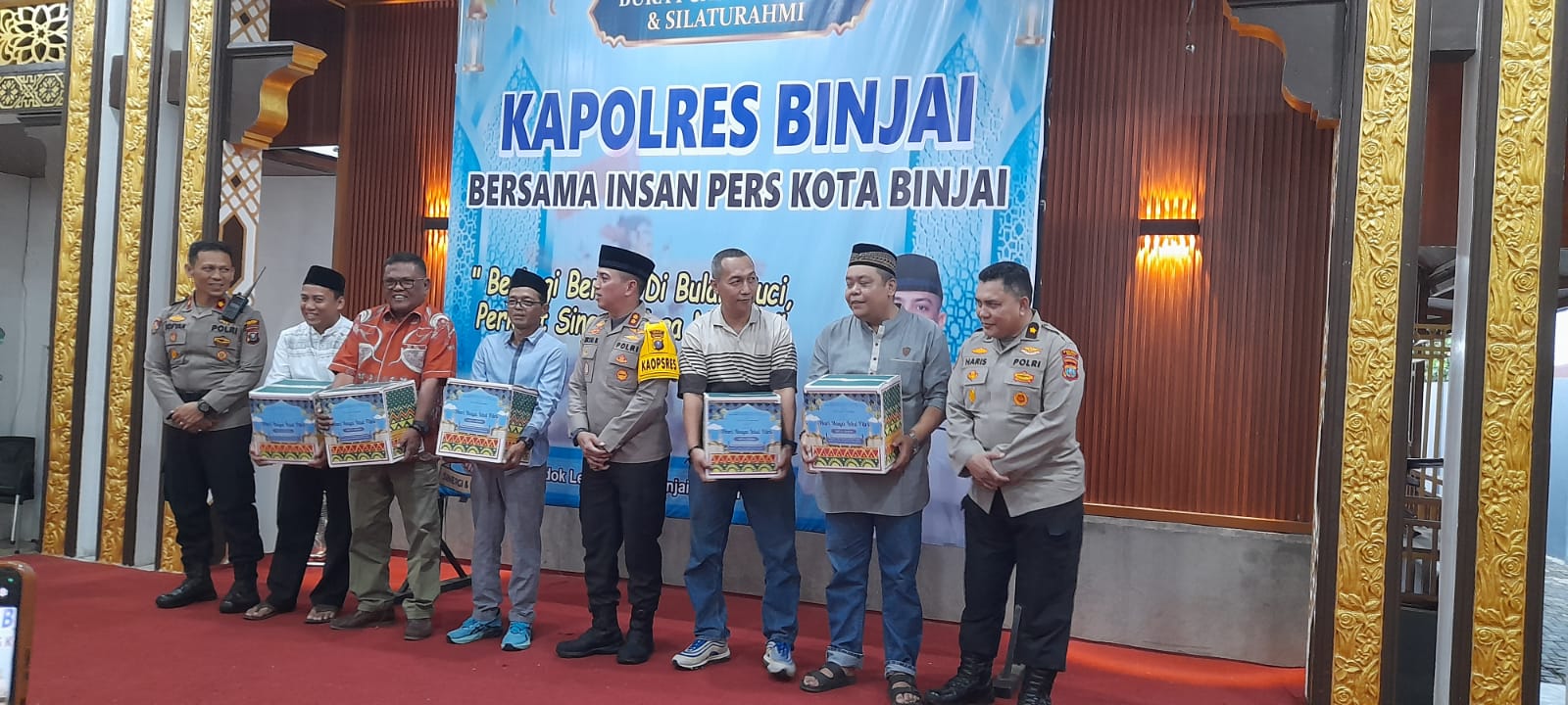 Buka Puasa Bersama Insan Pers di Bulan Suci Ramadhan, SMSI Apresiasi Kapolres Binjai