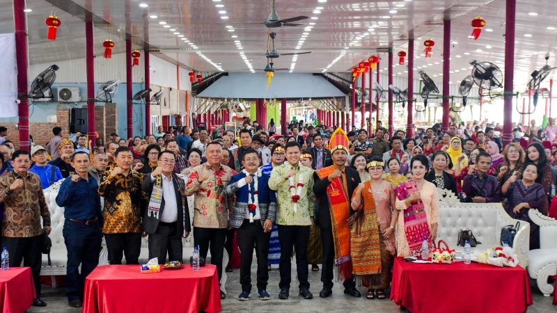 Wabup Adlin Hadiri Pelantikan Pengurus Persadaan Pomparan Toga Sinaga Cabang Sergai