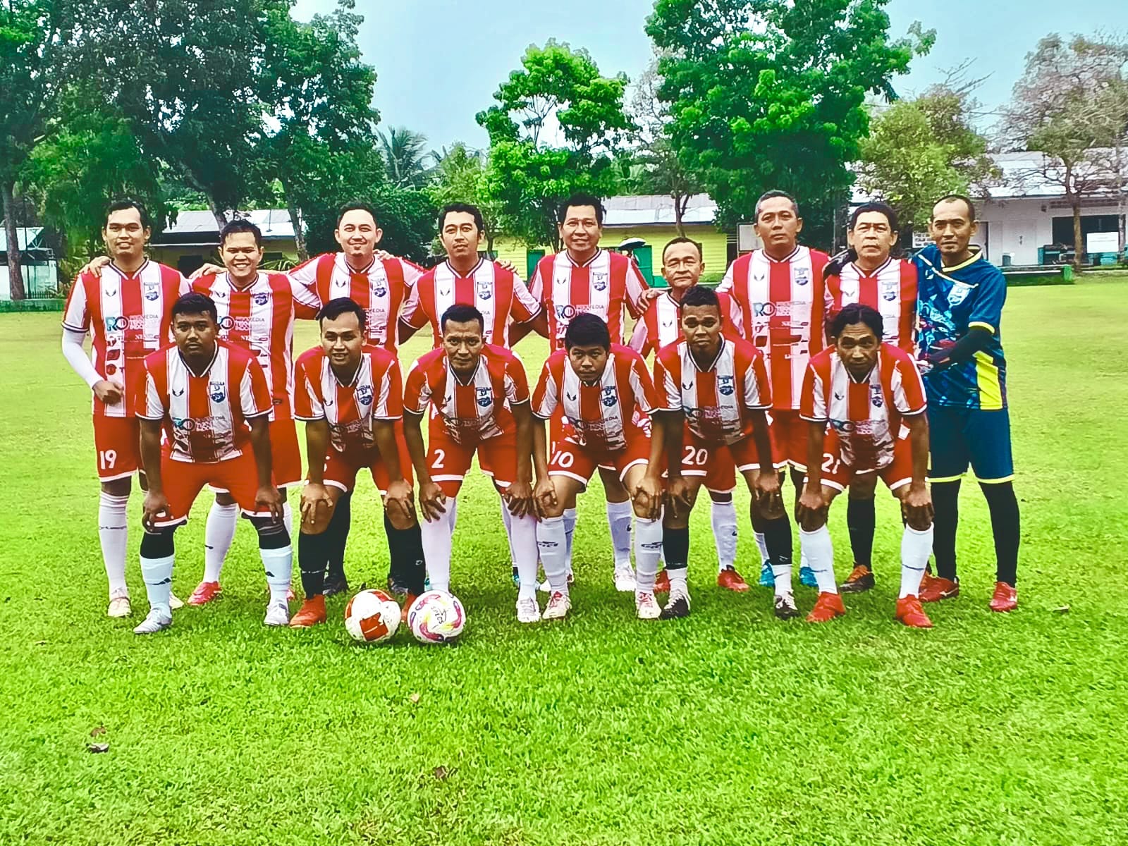 Semangat Ramadhan di Lapangan Hijau, Wabup Sergai Perkuat Tim Jurnalis Dilaga Trofeo Silaturahmi U-40