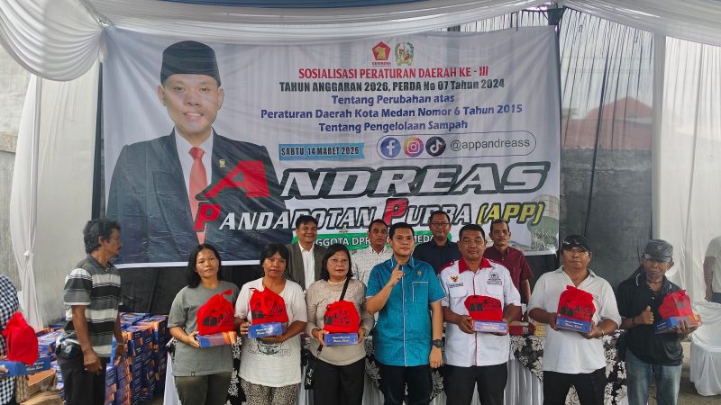 Gelar Sosper, Andreas Pandapotan Purba (APP) Himbau Warga Tidak Membakar dan Membuang Sampah Sembarangan