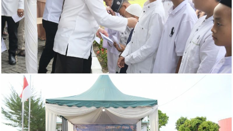 Raih Keberkahan di Bulan Suci Ramadhan 1447H/2026 M, PT Kawasan Industri Nusantara Santuni Anak Yatim Piatu dan Berbagi dengan Kaum Dhuafa di Sekitar KEK Sei Mangkei