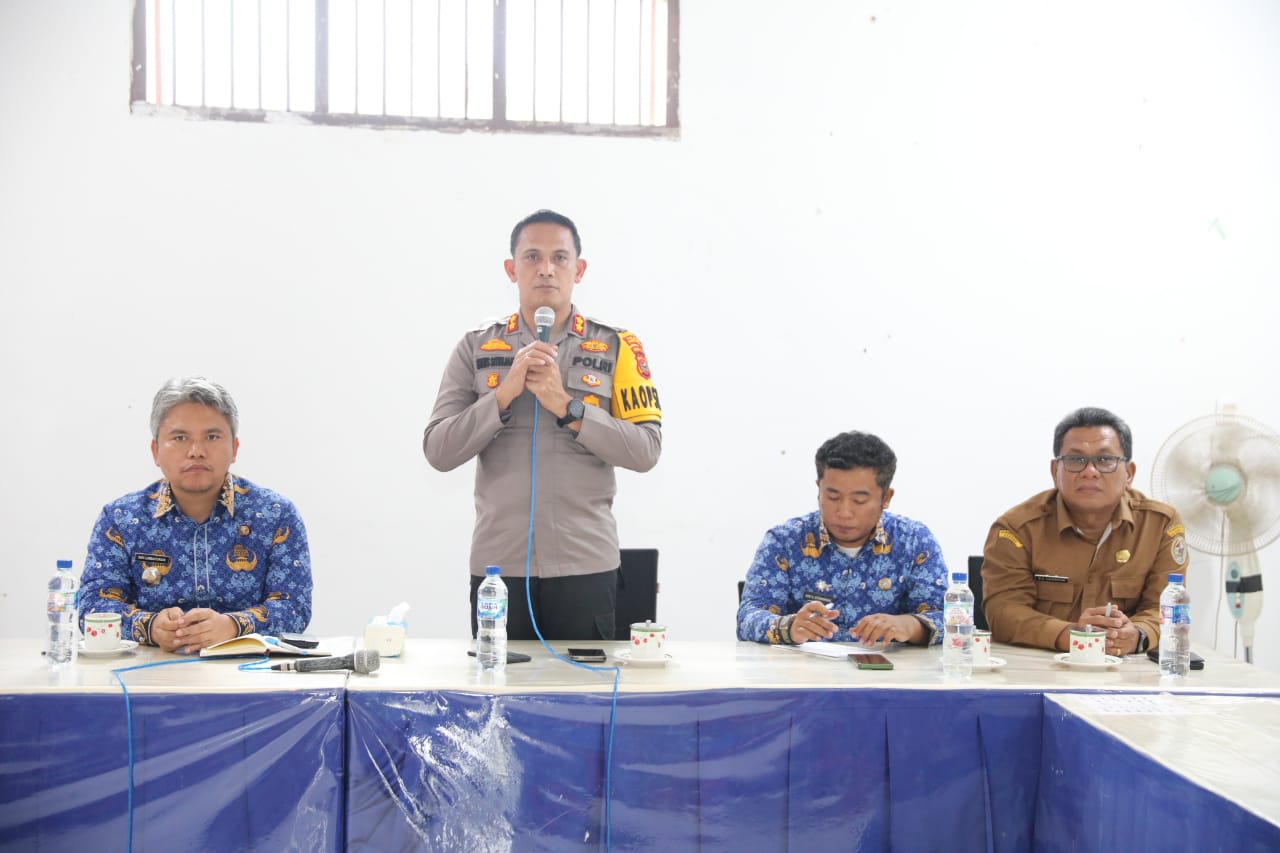 Rakor Kecamatan Garoga, Pemkab Tapanuli Utara targetkan Pemerataan Pembangunan serta Peningkatan Pelayanan kepada Masyarakat.