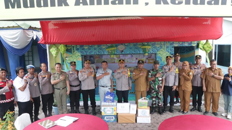 Komitmen Layanan Mudik Aman dan Humanis, Bupati Sergai Tinjau Pos Pam Ops Ketupat Toba 2026
