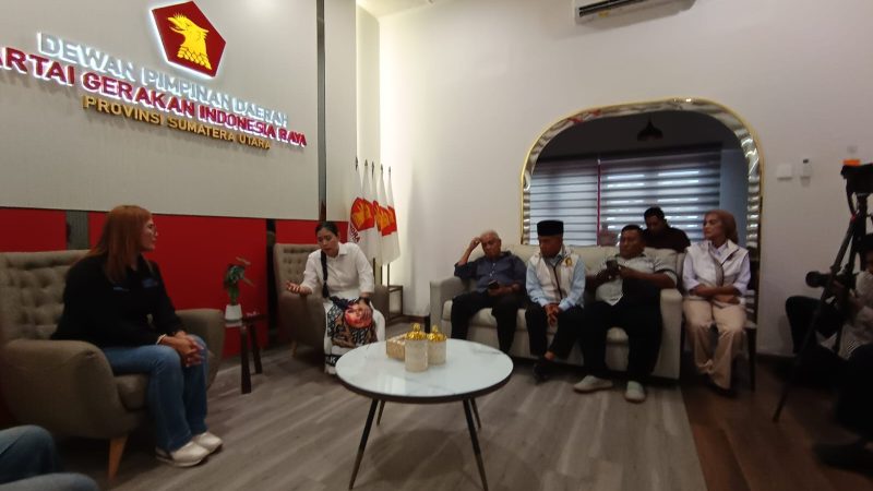 Gerindra Sumut Gandeng SMSI, Siap Turun Awasi Program Pemerintah di Lapangan