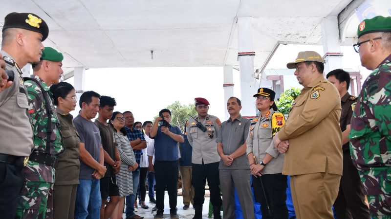 Bupati Bersama Wabup Samosir Monitoring Pos Pengamanan Lebaran 2026, 10 Pos Disiagakan