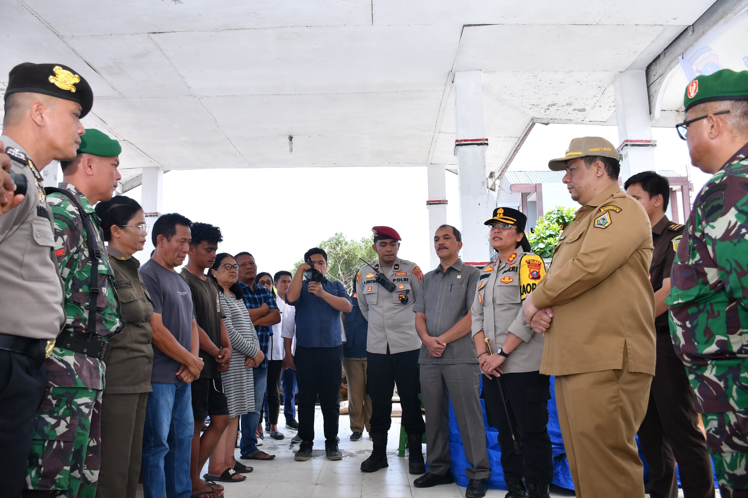 Bupati Bersama Wabup Samosir Monitoring Pos Pengamanan Lebaran 2026, 10 Pos Disiagakan