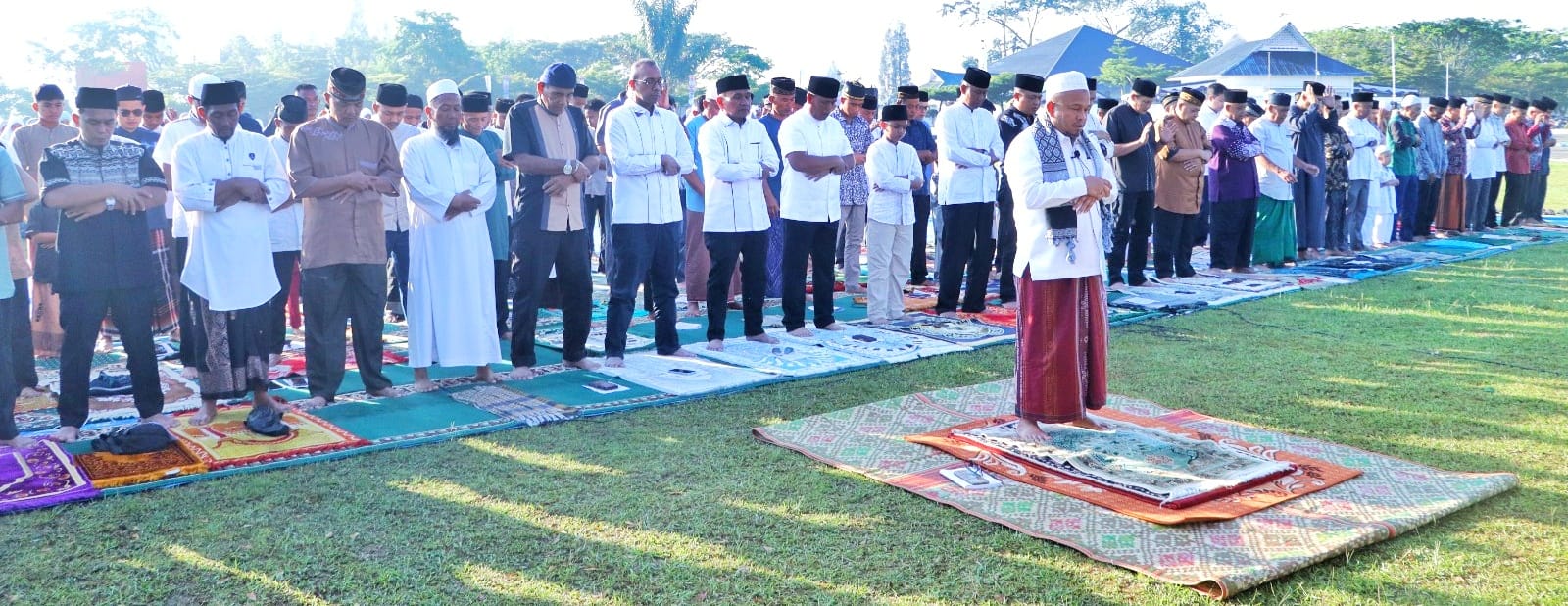 Pemkab Simalungun Gelar Shalat Idul Fitri 1447 H/2026 M di Halaman Kantor Bupati