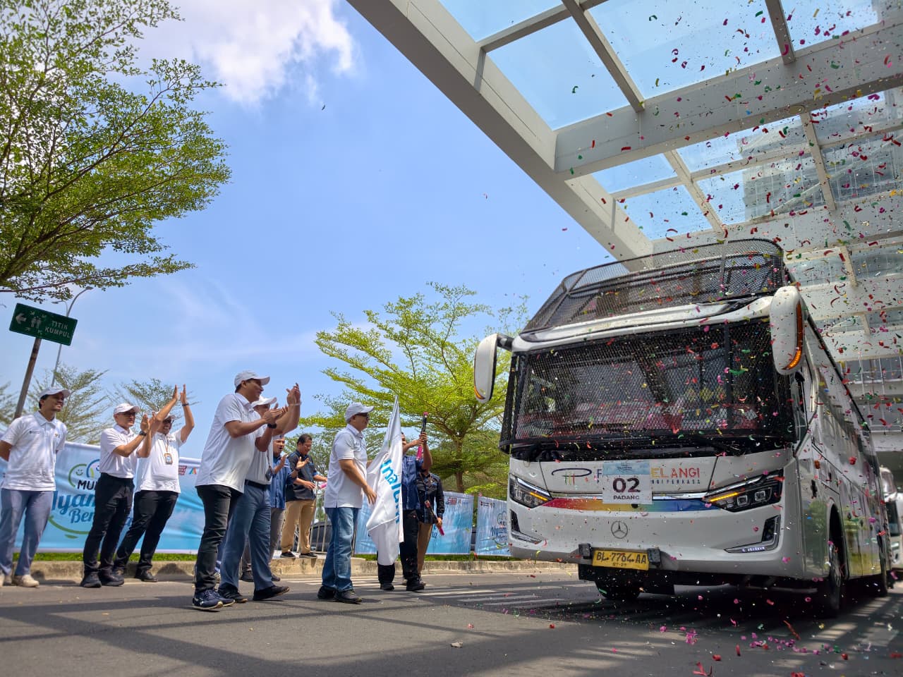 Mudik Bersama BUMN 2026, INALUM Berangkatkan 140 Peserta Mudik Gratis Ke Aceh, Padang, dan Pekanbaru