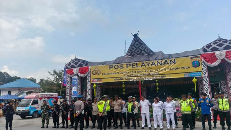 Brimob Polda Sumut Fokus Amankan Wilayah Parapat, Antisipasi Peningkatan Wisatawan di Ops Ketupat Toba 2026