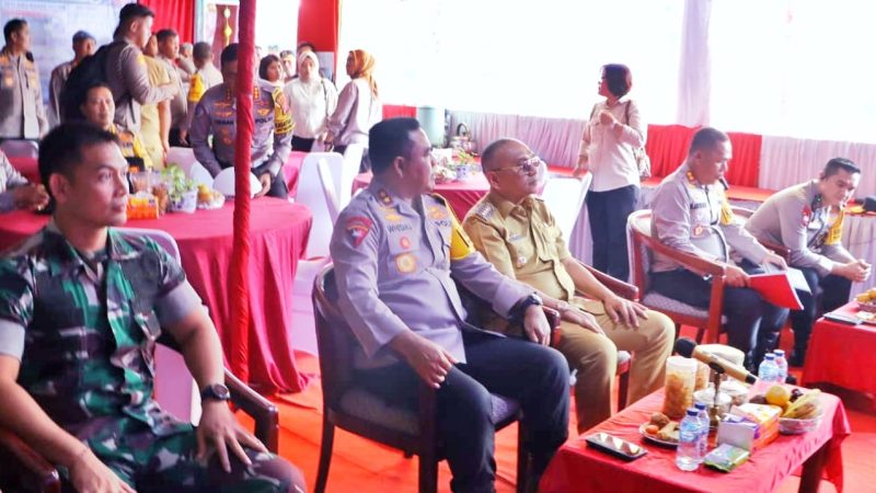 Bupati Simalungun Dampingi Kapoldasu Ikuti Kegiatan Anev Sitkamtibmas dan Monitoring Pelayanan Idul Fitri 1447 H