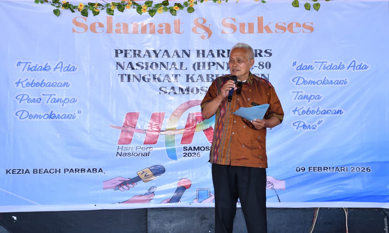Perayaan Hari Pers Nasional di Samosir, Bupati dan Wabup Samosir Rajut Kebersamaan