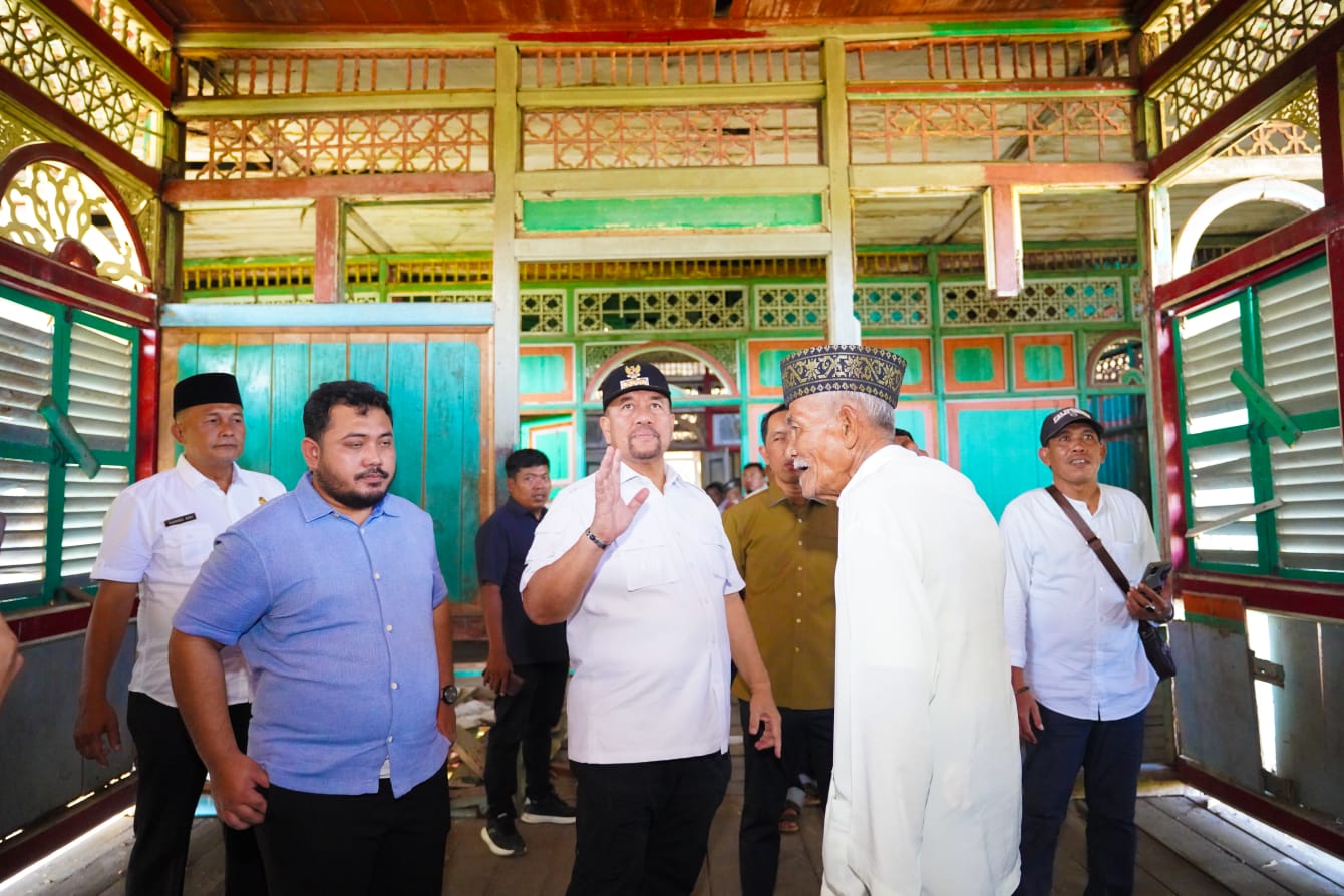 Bupati Baharuddin Siagian Dorong Revitalisasi Istana Niat Lima Laras sebagai Warisan Budaya Daerah