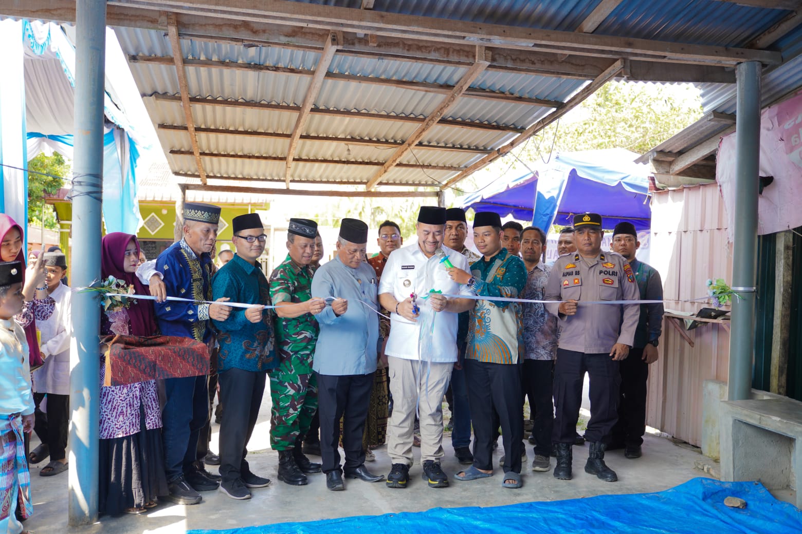 Perkuat Pembinaan Generasi Qur’ani, Bupati Baharuddin Siagian Resmikan Rumah Tahfiz Al-Mahalli Center