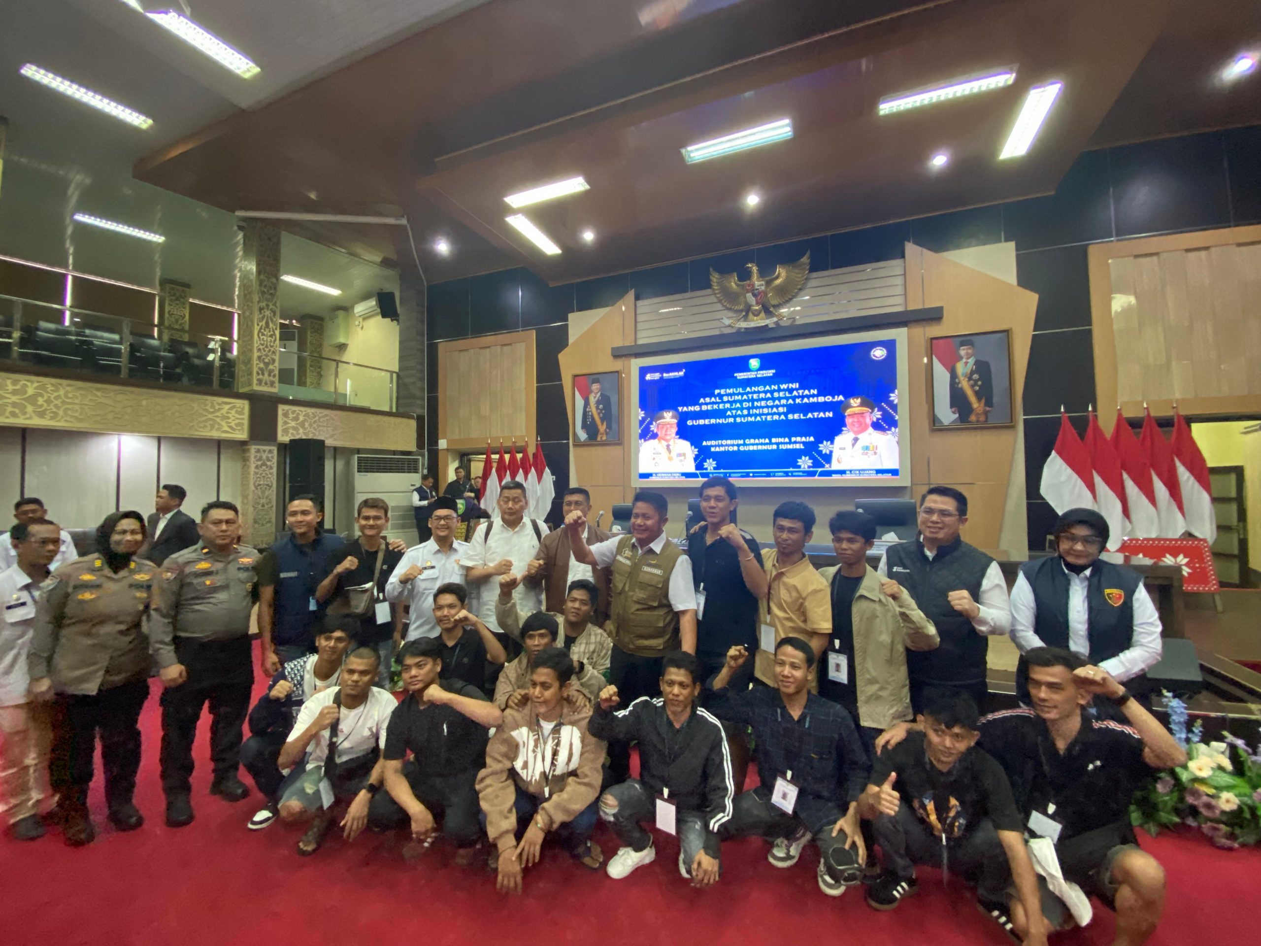 Diduga Korban TPPO, Polda Sumsel Kawal Pemulangan 14 Warga Palembang Dari Kamboja