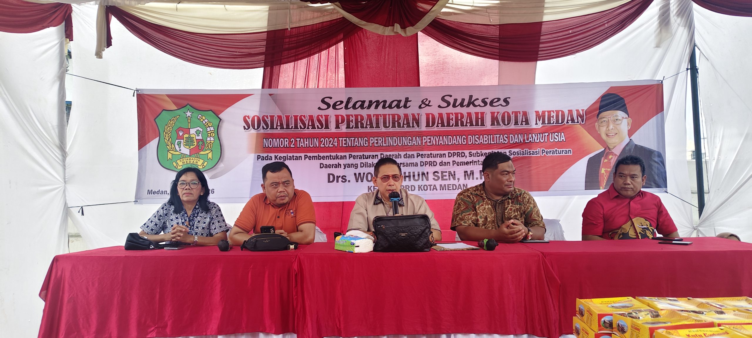 Camat Absen di Sosper Ketua DPRD Medan, Wong Chun Sen: Pejabat yang Malas Hadir Akan Saya Evaluasi