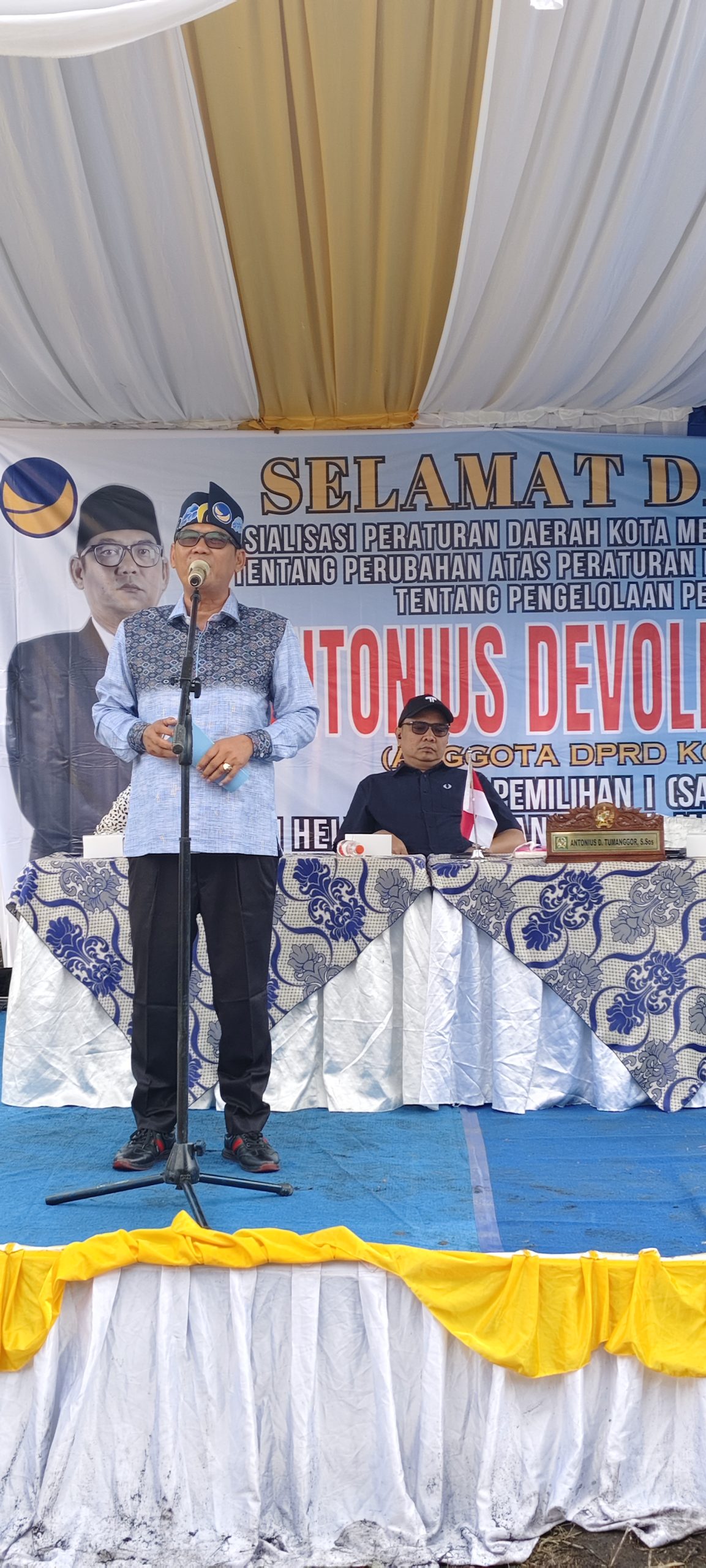 Sosperda Persampahan di Medan Helvetia, Antonius Tumanggor Terkejut Dwikora Hanya Miliki 4 Becak Sampah untuk 12 Lingkungan