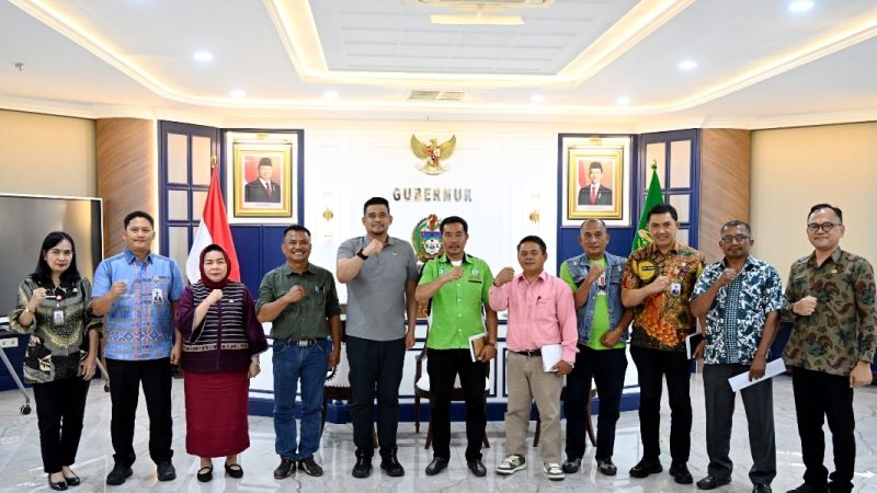 Gubernur Bobby Nasution Terima Aspirasi Serikat Pekerja Kehutanan