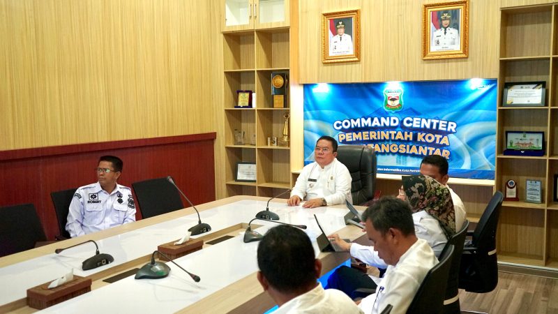 Wali Kota Pematangsiantar Ikuti Zoom Meeting Pembukaan Kegiatan Penilaian Presentasi Kepala Daerah yang Digelar BSKDN Kemendagri