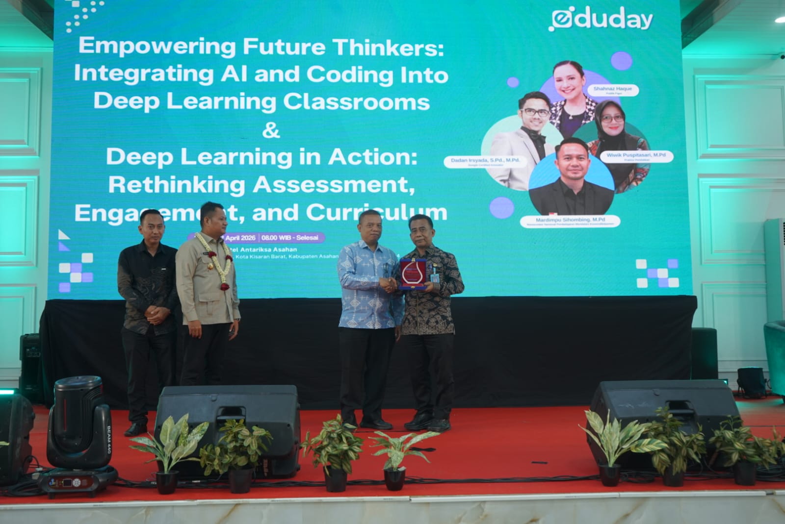 Wakil Bupati Asahan Buka Seminar EduDay 2026