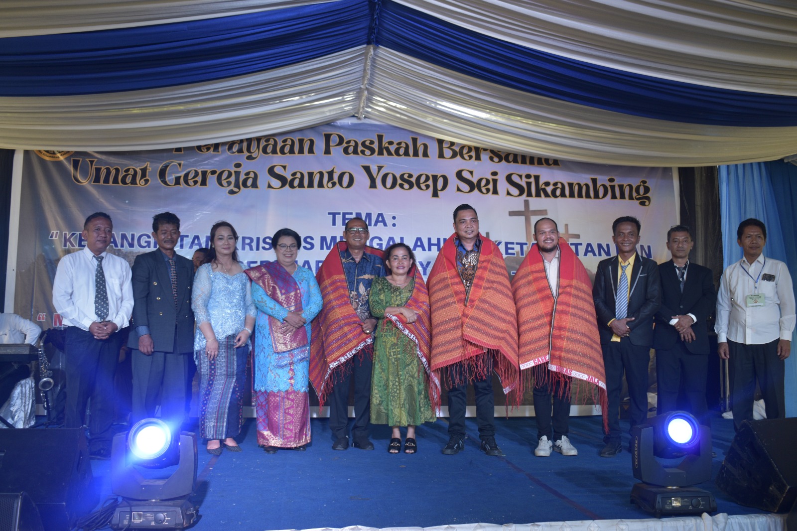 Ribuan Umat Katolik Khidmat Rayakan Paskah di Gereja Santo Josep Sei Kambing, Antonius Tumanggor: Jumat Agung Momentum Kasih dan Pengharapan