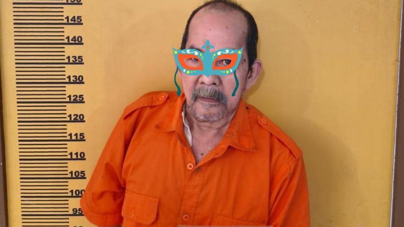 Satresnakoba Polres Inhu Ringkus Kakek 76 Tahun, Enam Paket Sabu Diamankan
