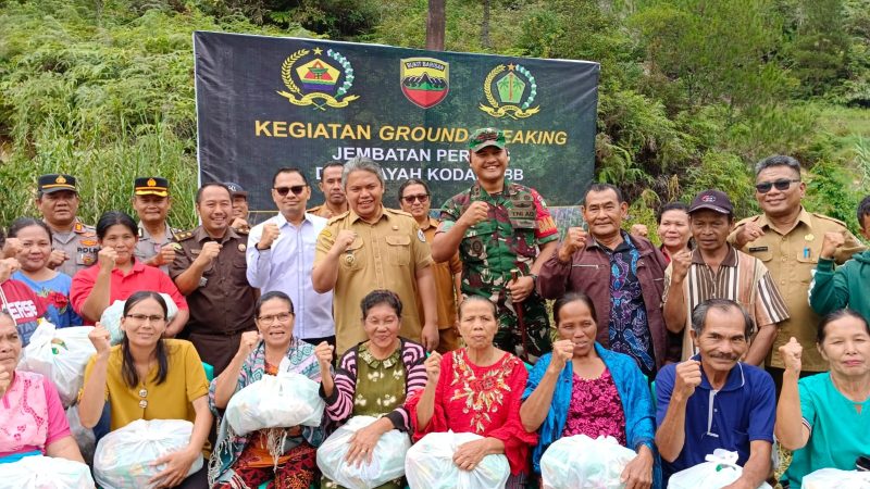 Pemkab Taput Dukung Groundbreaking Jembatan Sitakka
