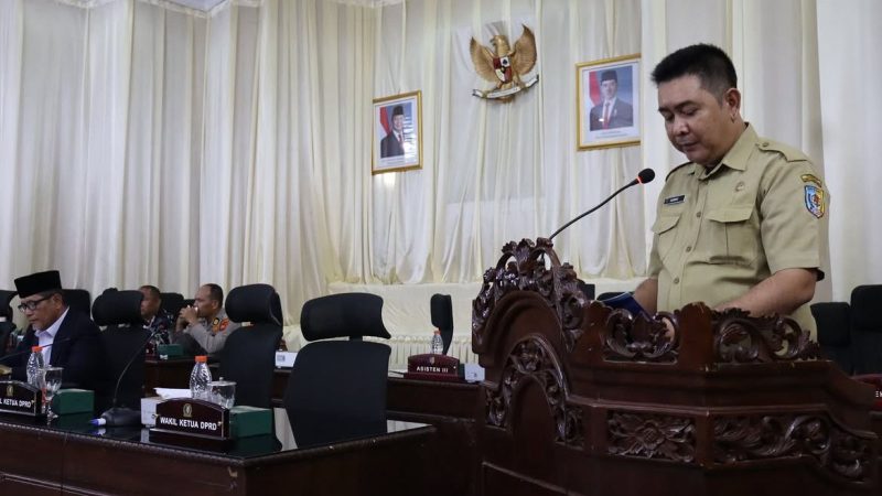 DPRD Gelar Rapat Paripurna Agenda Penyampaian Nota LKPJ Bupati Batu Bara Tahun 2025