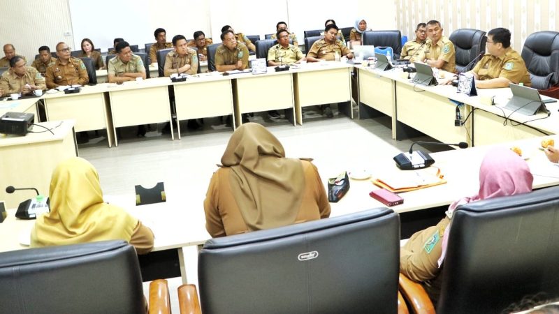 Pemkab Simalungun Gelar Rakor Pengelolaan Sampah Terintegrasi, Terpadu, dan Berkelanjutan