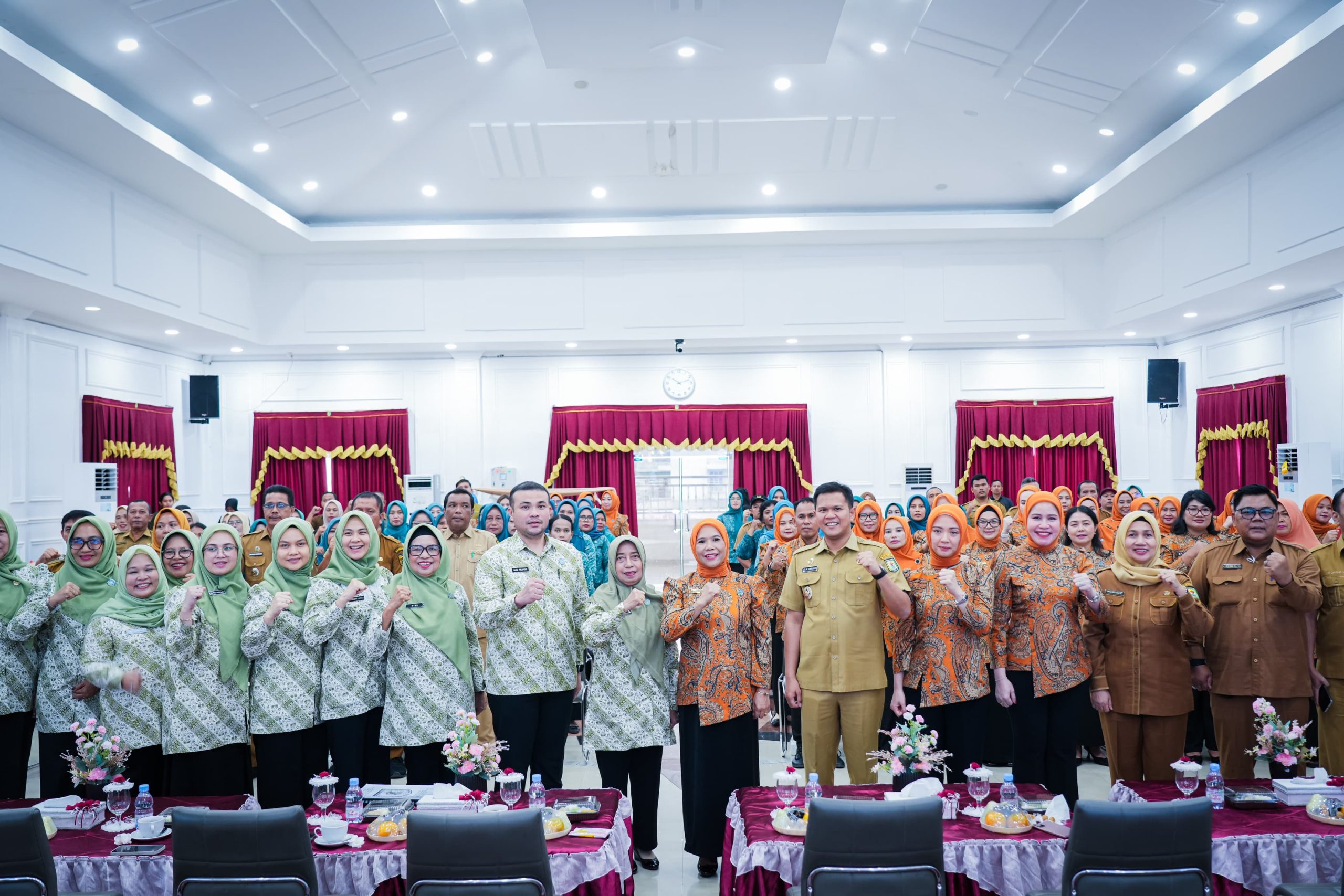 Wabup Adlin Tambunan Buka Kegiatan Supervisi TP PKK Sumut di Kabupaten Sergai