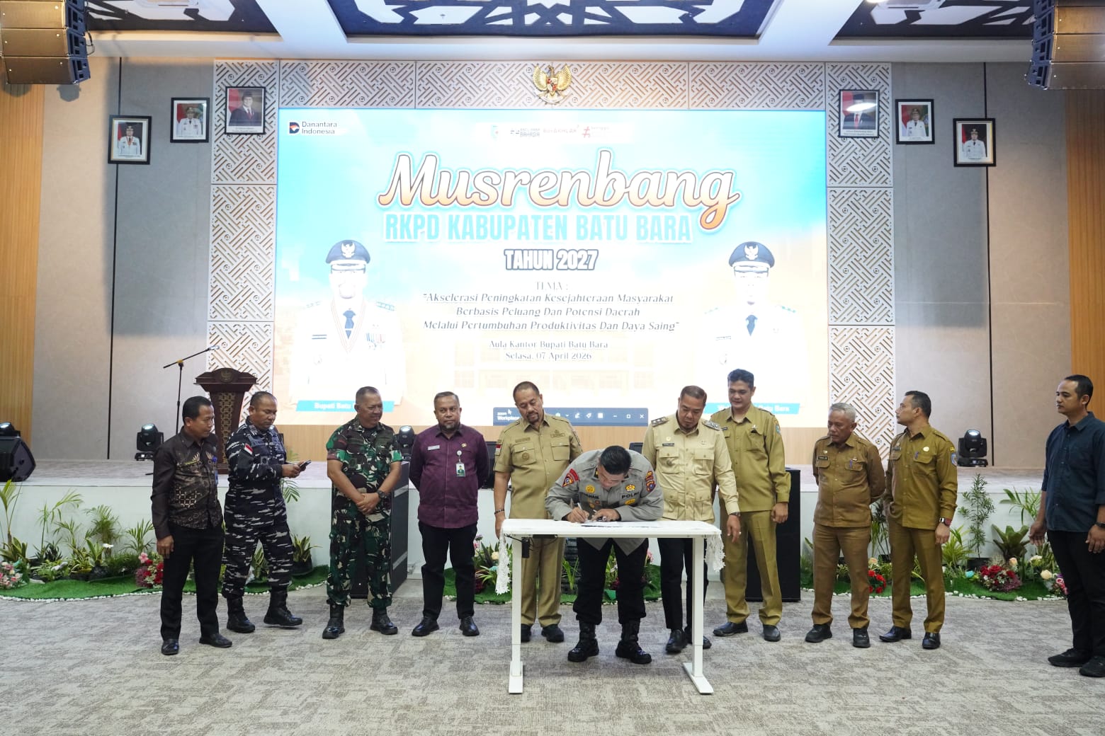 Bupati Baharuddin Siagian Tekankan Penguatan UMKM dan Akselerasi Pembangunan pada Musrenbang RKPD Kabupaten Batu Bara Tahun 2027