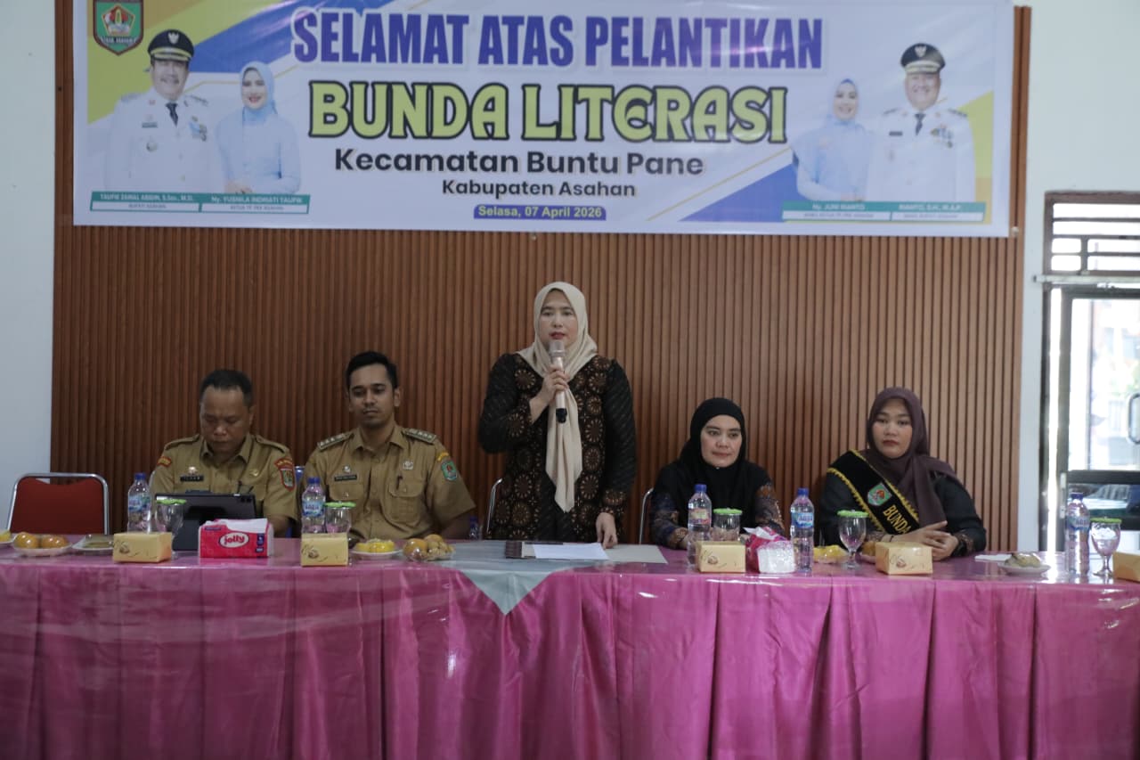 Bunda Literasi Kabupaten Asahan Tekankan Peran Strategis Tingkatkan Budaya Baca
