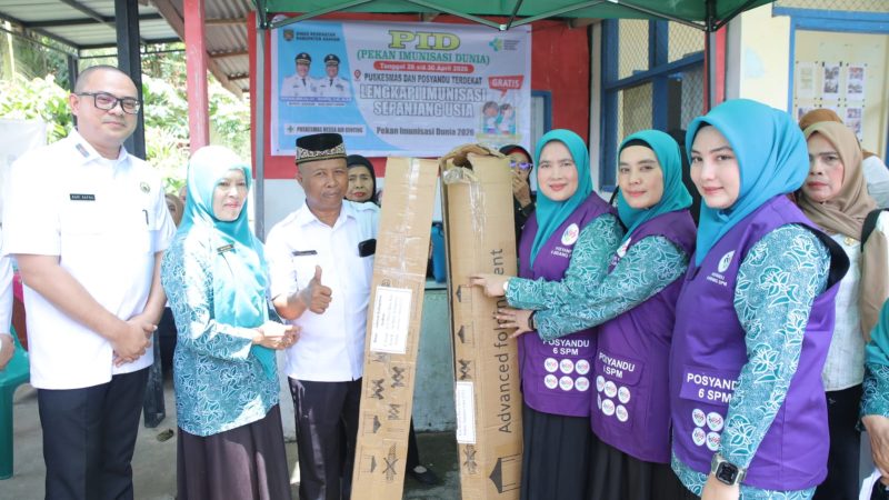 Kunjungan Tim Posyandu Kabupaten Dalam Rangka Lomba Tingkat Provinsi Sumatera Utara Di Wilayah Kab. Asahan