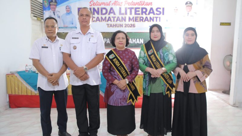Bunda Literasi Kabupaten Asahan Menghadiri Pelantikan Bunda Literasi Kecamatan Meranti