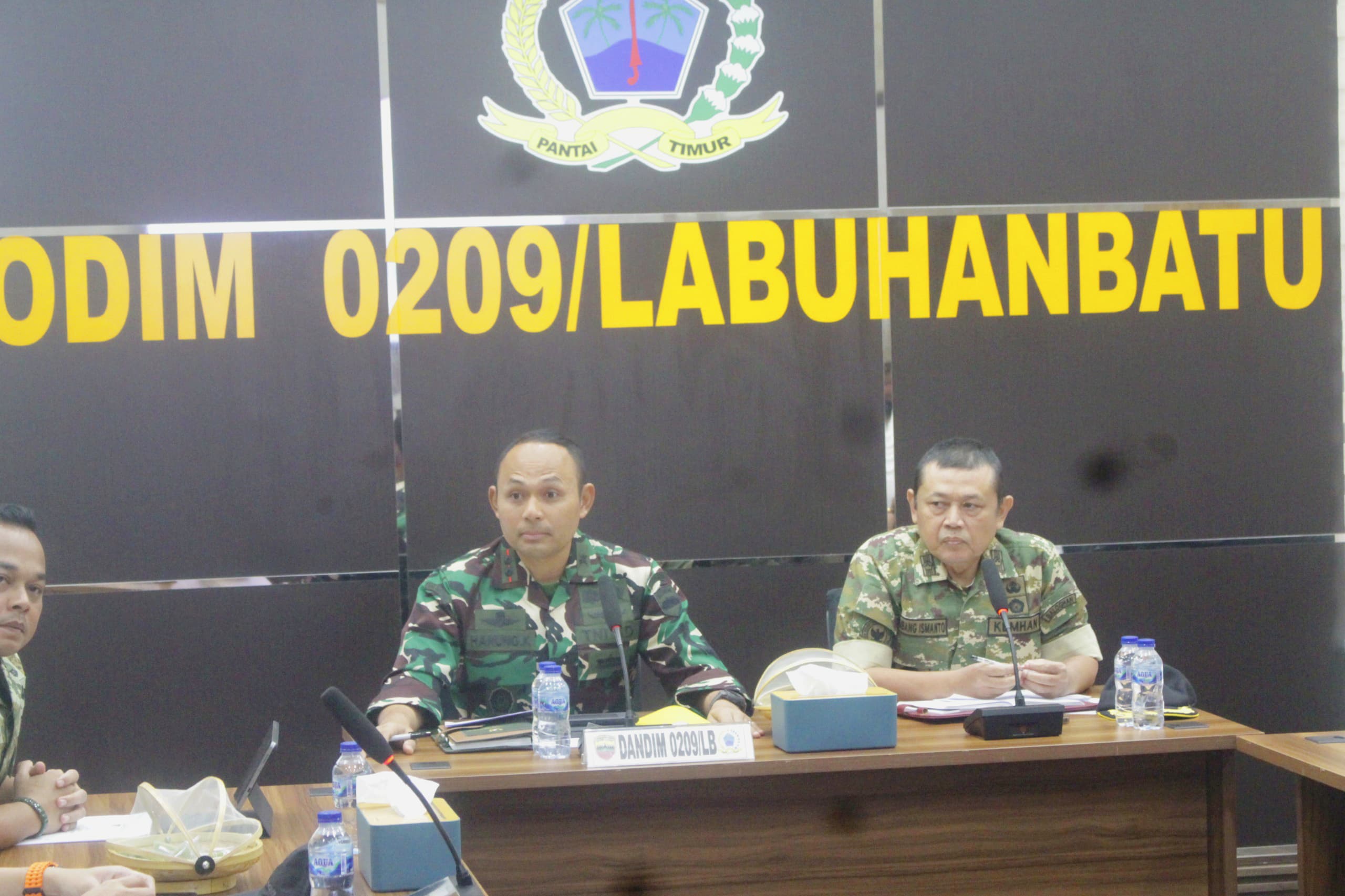 Dandim 0209/LB Beserta Tim Kemenhan Tinjau Lahan IP4T PTPN III Pembentukan Yonif TP 956/SBA
